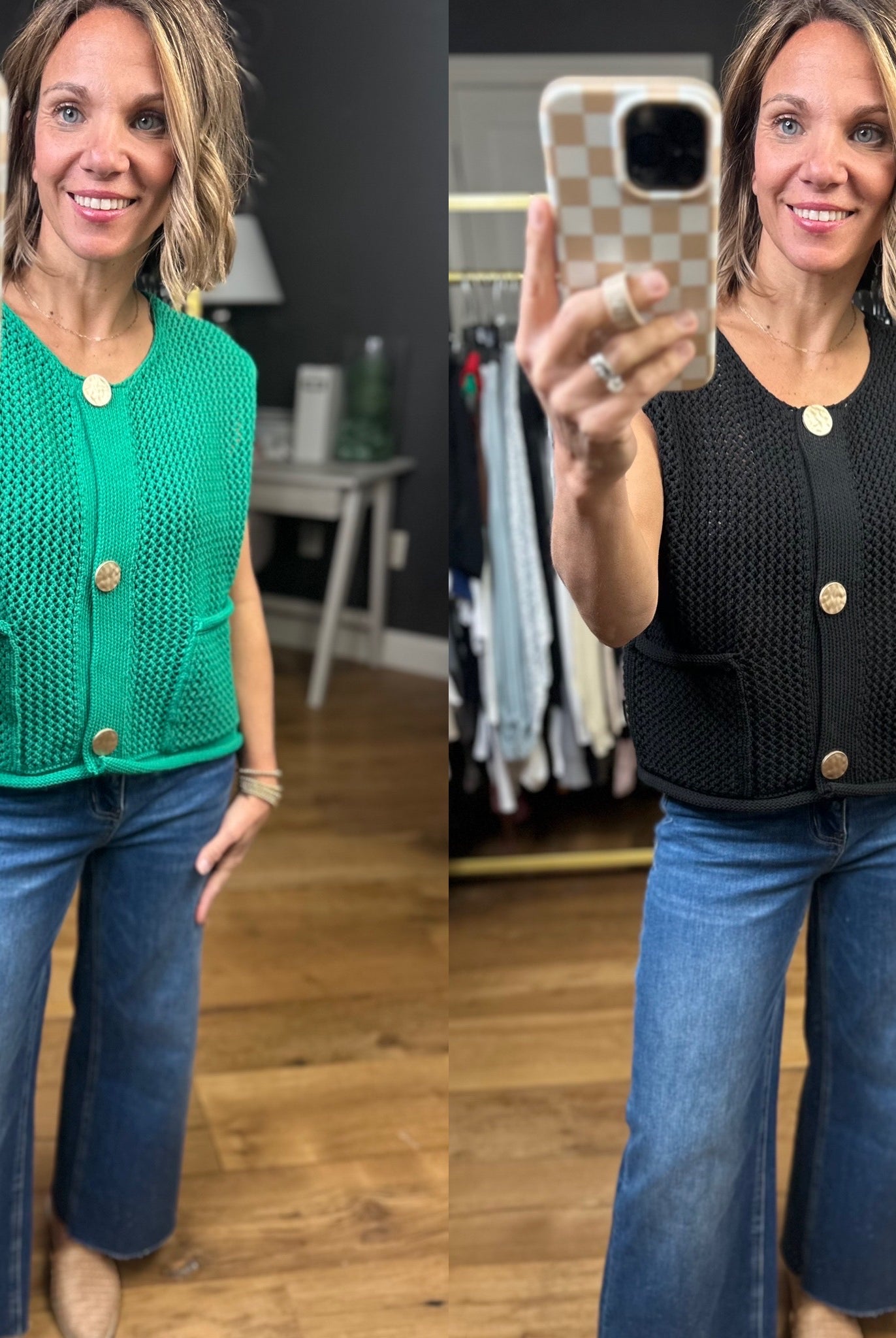 Major Decision Knit Sweater Vest - Multiple Options-Entro-Anna Kaytes Boutique, Women's Fashion Boutique in Grinnell, Iowa