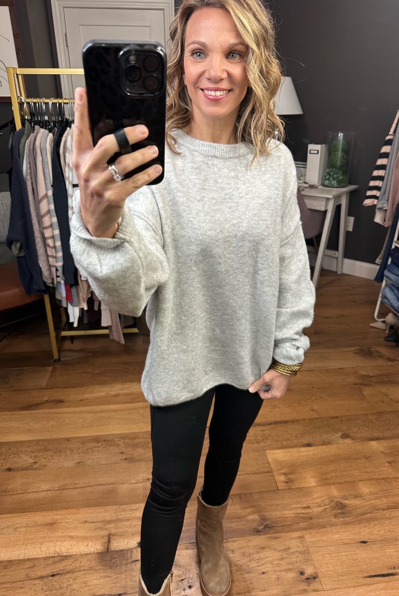 A Different View Oversized Sweater - Multiple Options-Sweaters-Miracle F123-Anna Kaytes Boutique, Women's Fashion Boutique in Grinnell, Iowa