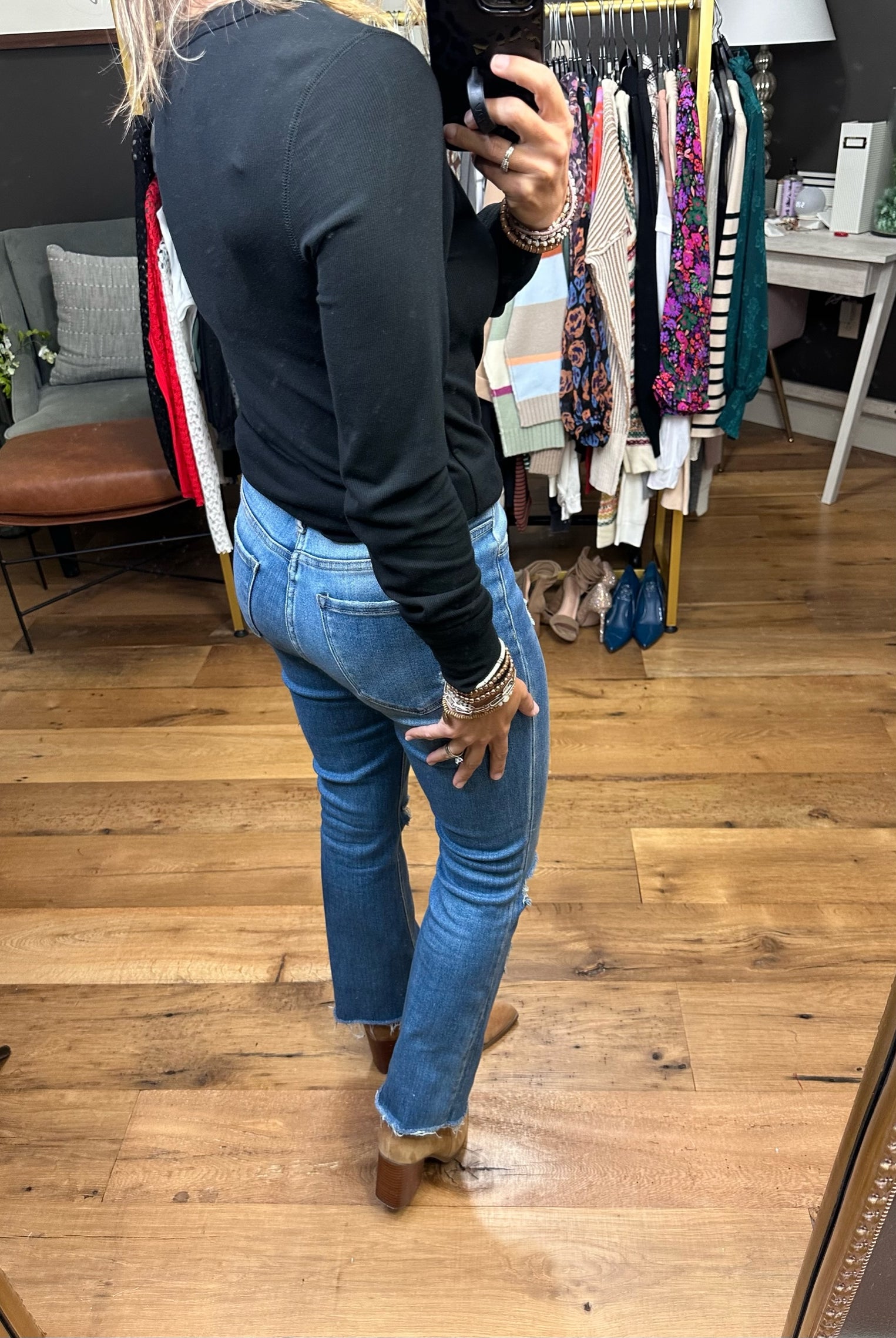 The Best Version of You Long Sleeve Top - Multiple Options-Long Sleeves-Thread & Supply-Anna Kaytes Boutique, Women's Fashion Boutique in Grinnell, Iowa