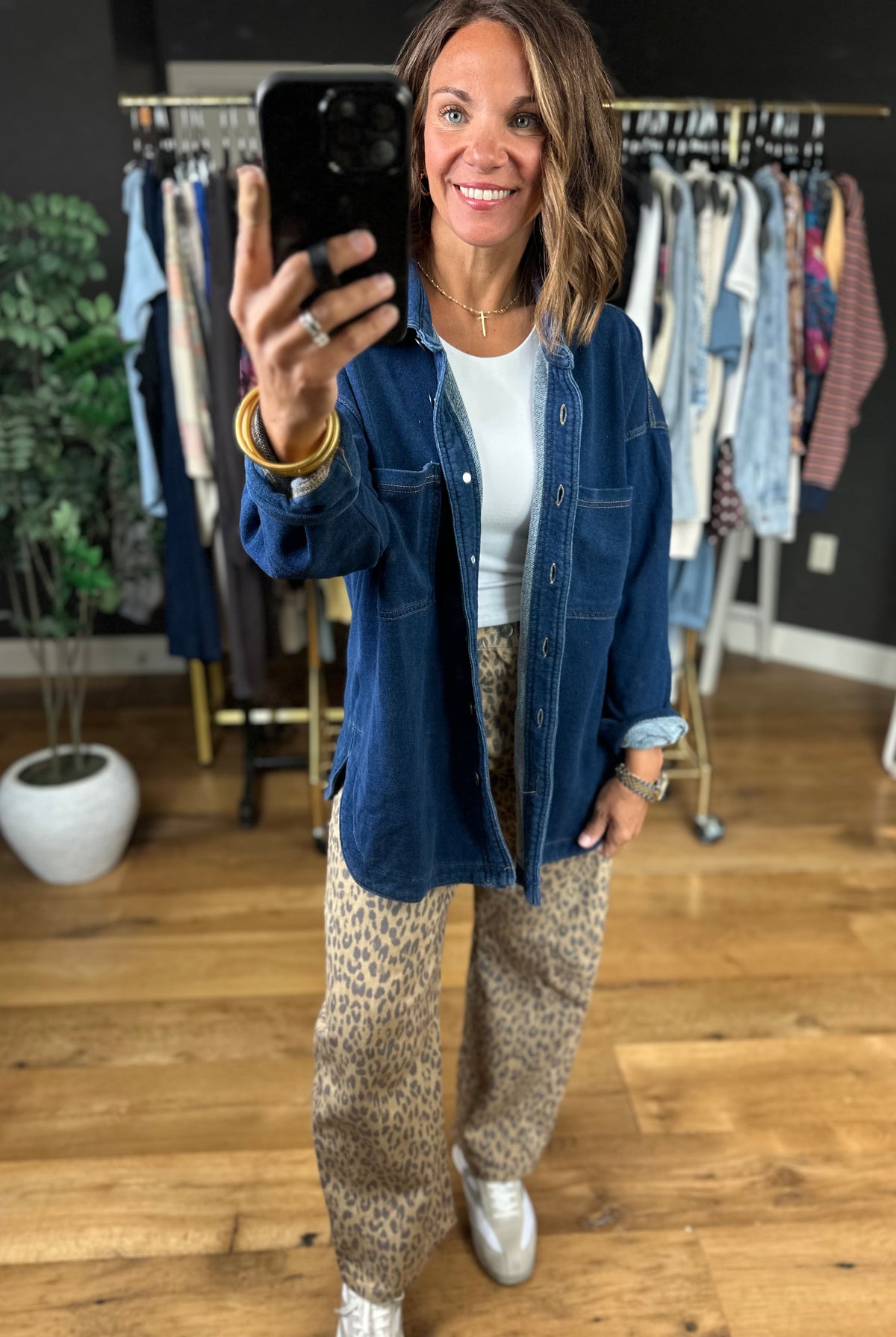 Making Perfect Sense Shacket-Sweaters-Be Cool-Anna Kaytes Boutique, Women's Fashion Boutique in Grinnell, Iowa