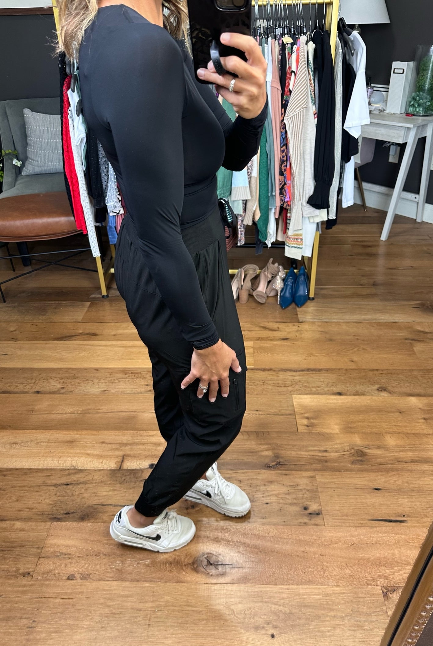 The Charlotte Double Lined Long Sleeve Bodysuit - Multiple Options-Bodysuits-Mono B ST016-Anna Kaytes Boutique, Women's Fashion Boutique in Grinnell, Iowa