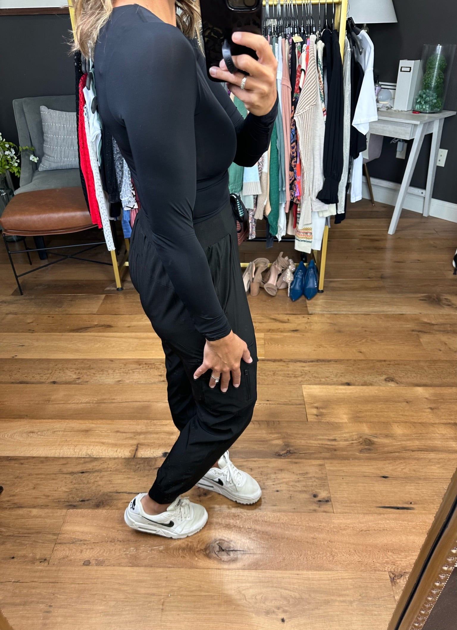 The Charlotte Double Lined Long Sleeve Bodysuit - Multiple Options-Bodysuits-Mono B ST016-Anna Kaytes Boutique, Women's Fashion Boutique in Grinnell, Iowa