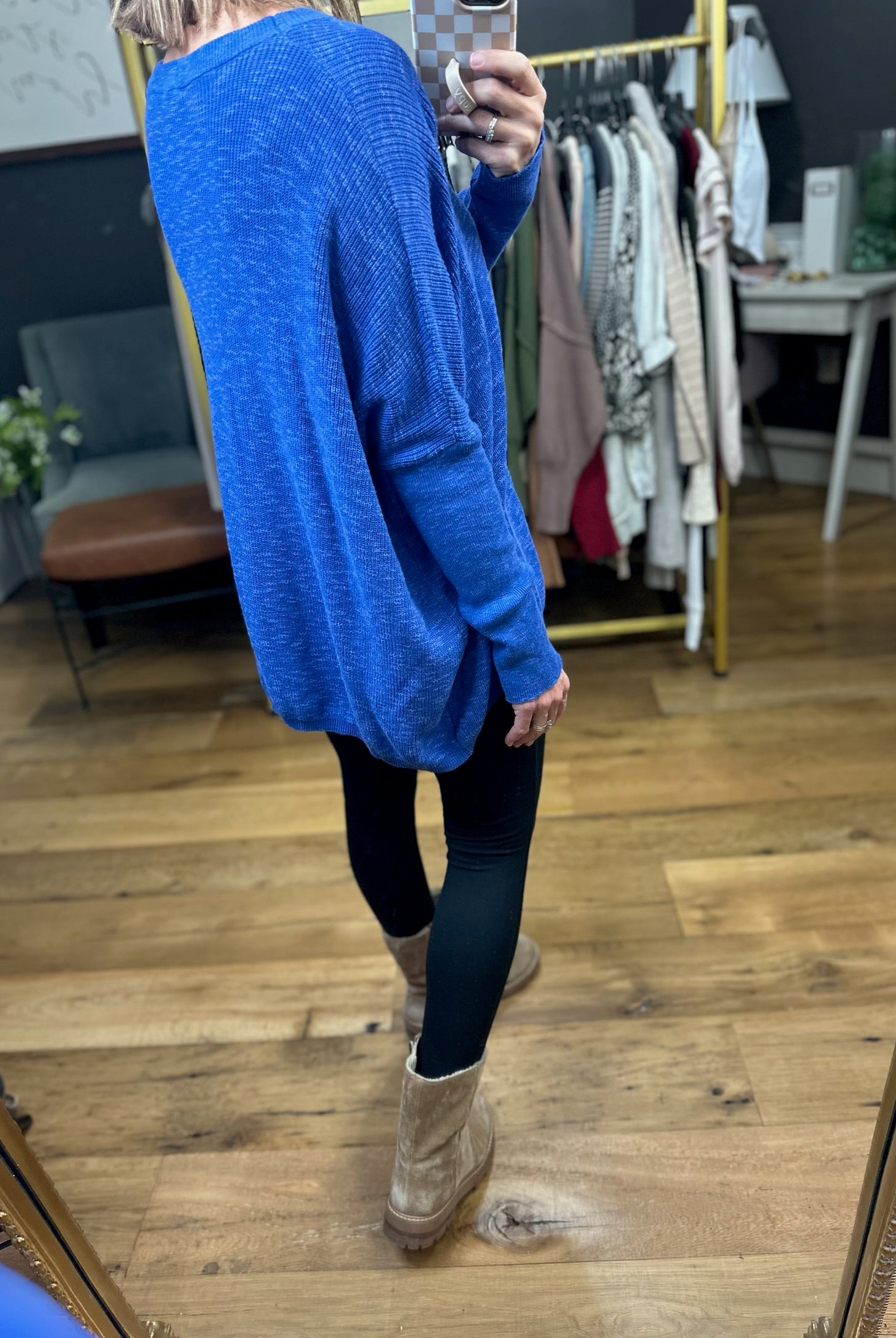 One Thing At A Time Lightweight Flowy Sweater - Multiple Options-Sweaters-Easel-Anna Kaytes Boutique, Women's Fashion Boutique in Grinnell, Iowa
