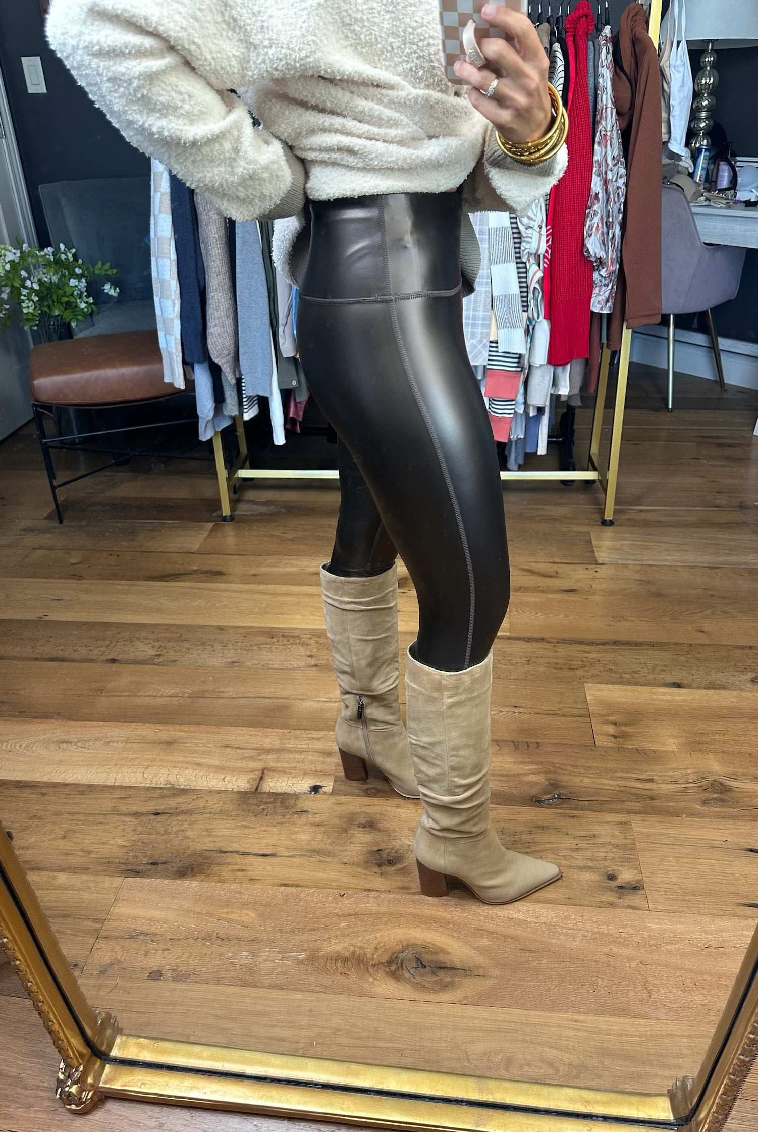 The Lana Liquid Legging - Multiple Options-Leggings-Mono B-Anna Kaytes Boutique, Women's Fashion Boutique in Grinnell, Iowa