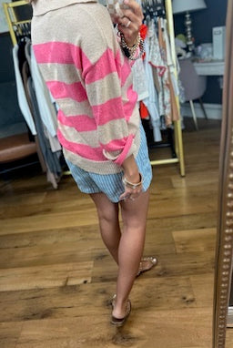 All Worthwhile Striped Sweater - Multiple Options-Wishlist-Anna Kaytes Boutique, Women's Fashion Boutique in Grinnell, Iowa