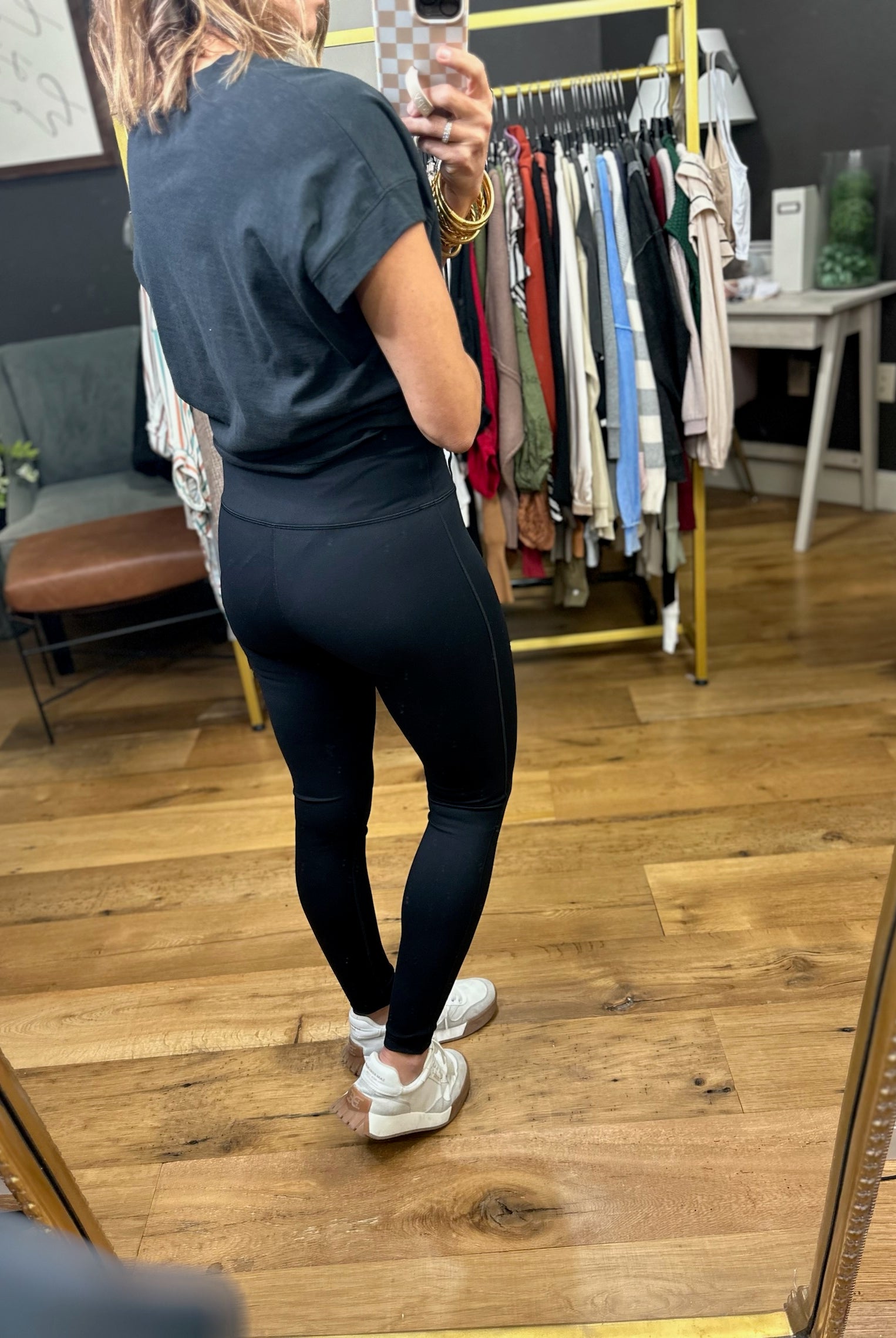 The Megan Butter Soft High-Waisted Legging - Black-Mono B-Anna Kaytes Boutique, Women's Fashion Boutique in Grinnell, Iowa