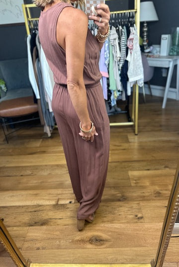 Let Me Tell You Wide-Leg Jumpsuit - Coco-Be Cool-Anna Kaytes Boutique, Women's Fashion Boutique in Grinnell, Iowa