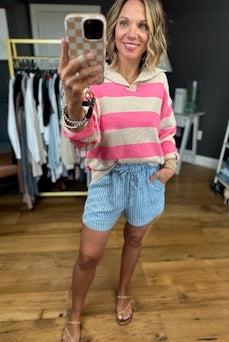 All Worthwhile Striped Sweater - Multiple Options-Wishlist-Anna Kaytes Boutique, Women's Fashion Boutique in Grinnell, Iowa