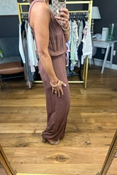 Let Me Tell You Wide-Leg Jumpsuit - Coco-Be Cool-Anna Kaytes Boutique, Women's Fashion Boutique in Grinnell, Iowa