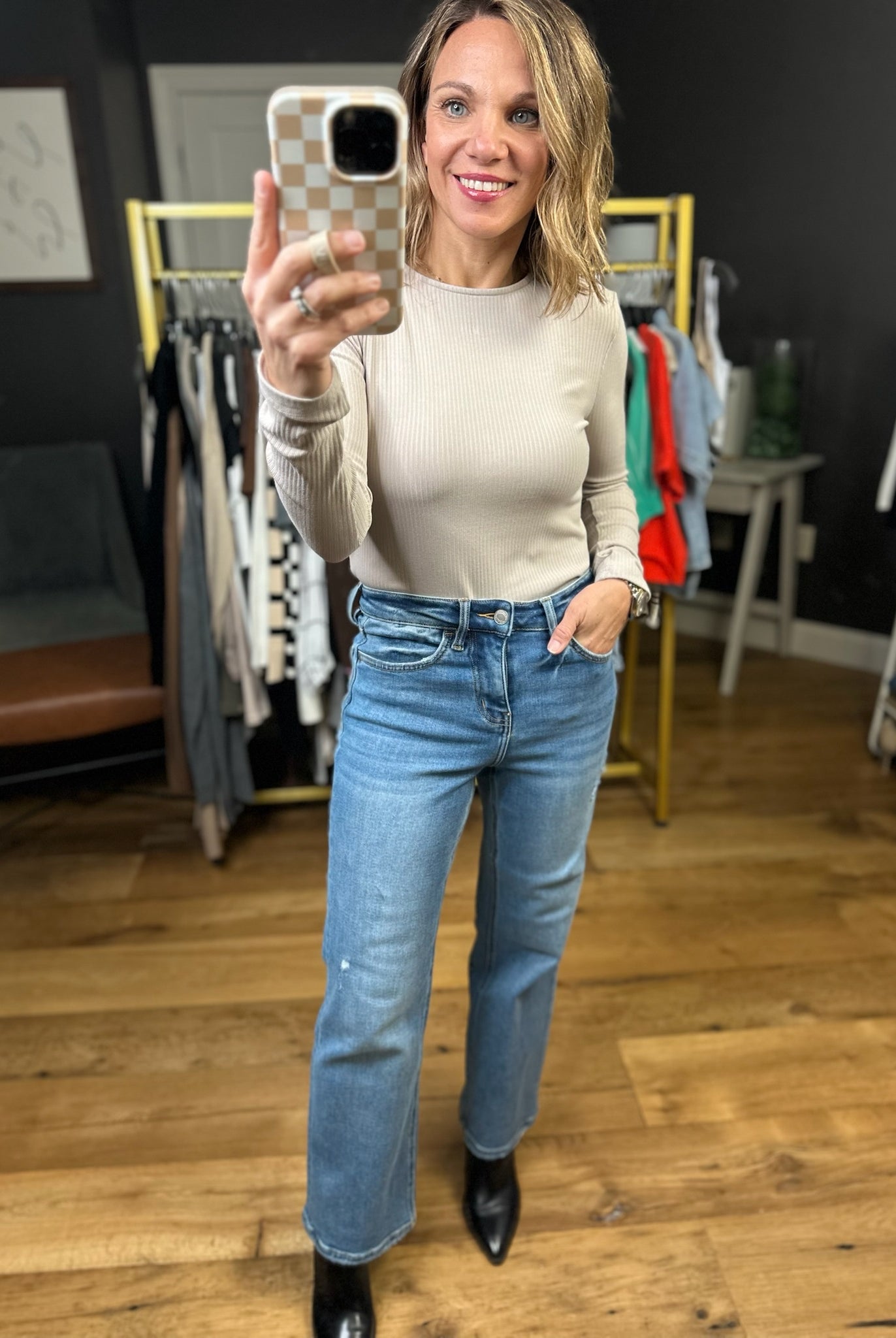 Hold You Close Long Sleeve Bodysuit - Multiple Options-She & Sky-Anna Kaytes Boutique, Women's Fashion Boutique in Grinnell, Iowa