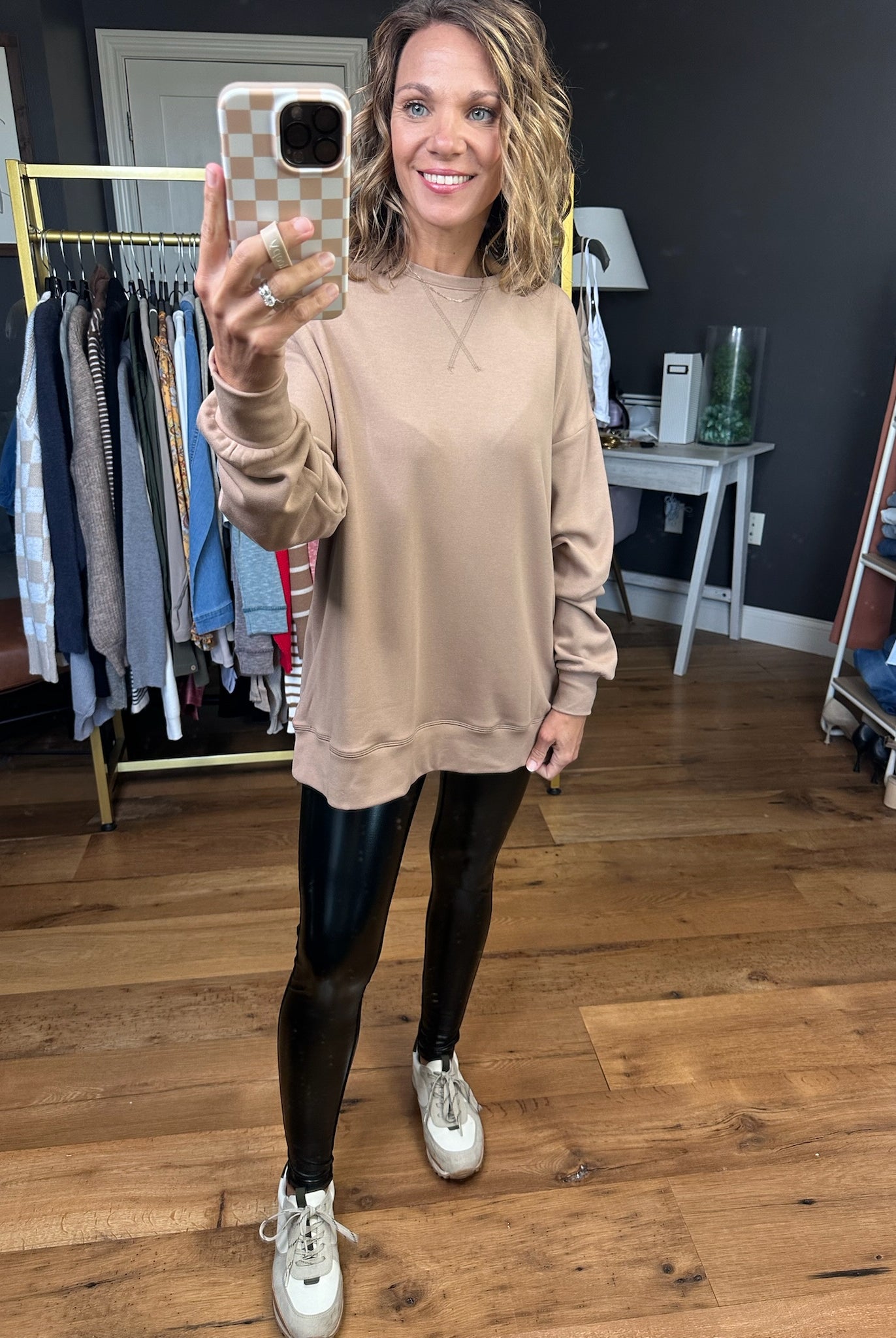 The Lana Liquid Legging - Multiple Options-Leggings-Mono B-Anna Kaytes Boutique, Women's Fashion Boutique in Grinnell, Iowa