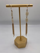 Stone Tassel Earring- Multiple Options-Earrings-Anna Kaytes Boutique-Anna Kaytes Boutique, Women's Fashion Boutique in Grinnell, Iowa
