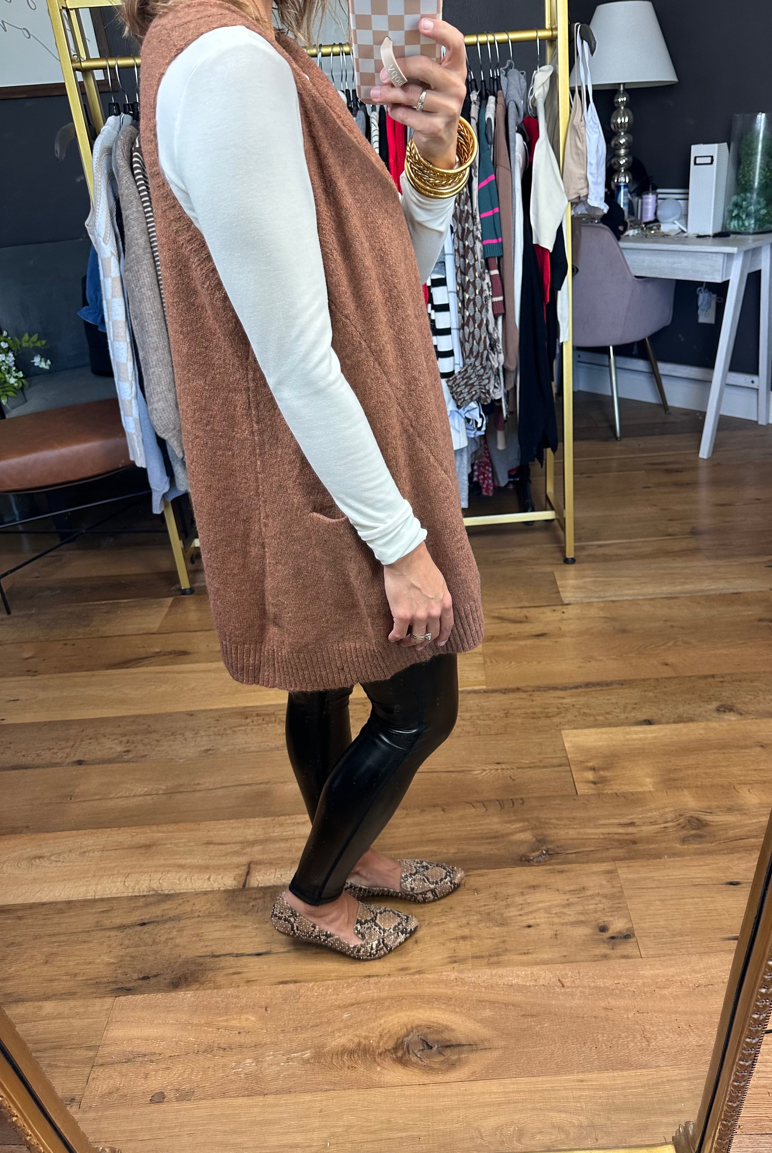 Learn To Love V-Neck Sweater Vest - Multiple Options-Vests-Be Cool-Anna Kaytes Boutique, Women's Fashion Boutique in Grinnell, Iowa