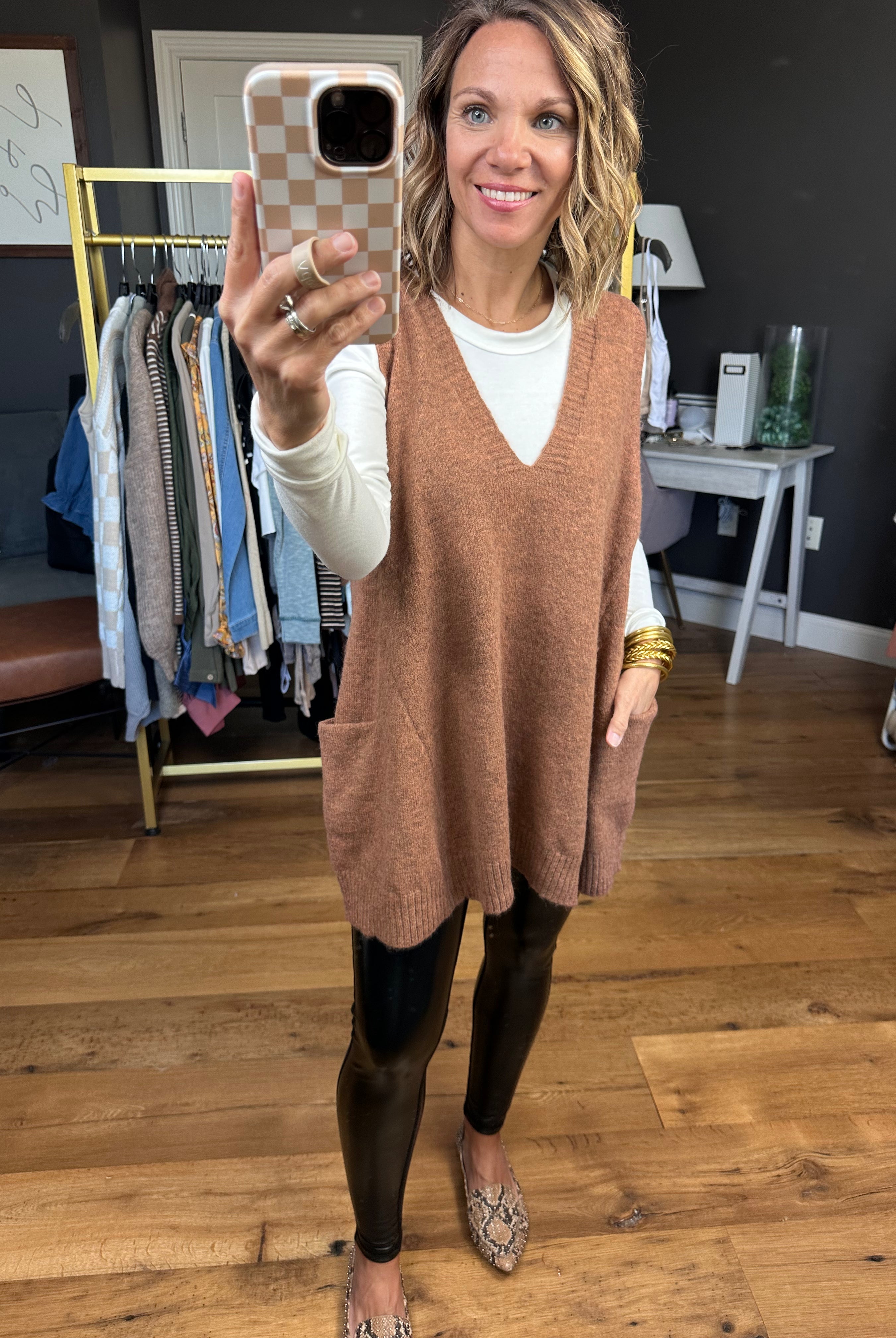 Learn To Love V-Neck Sweater Vest - Multiple Options-Vests-Be Cool-Anna Kaytes Boutique, Women's Fashion Boutique in Grinnell, Iowa