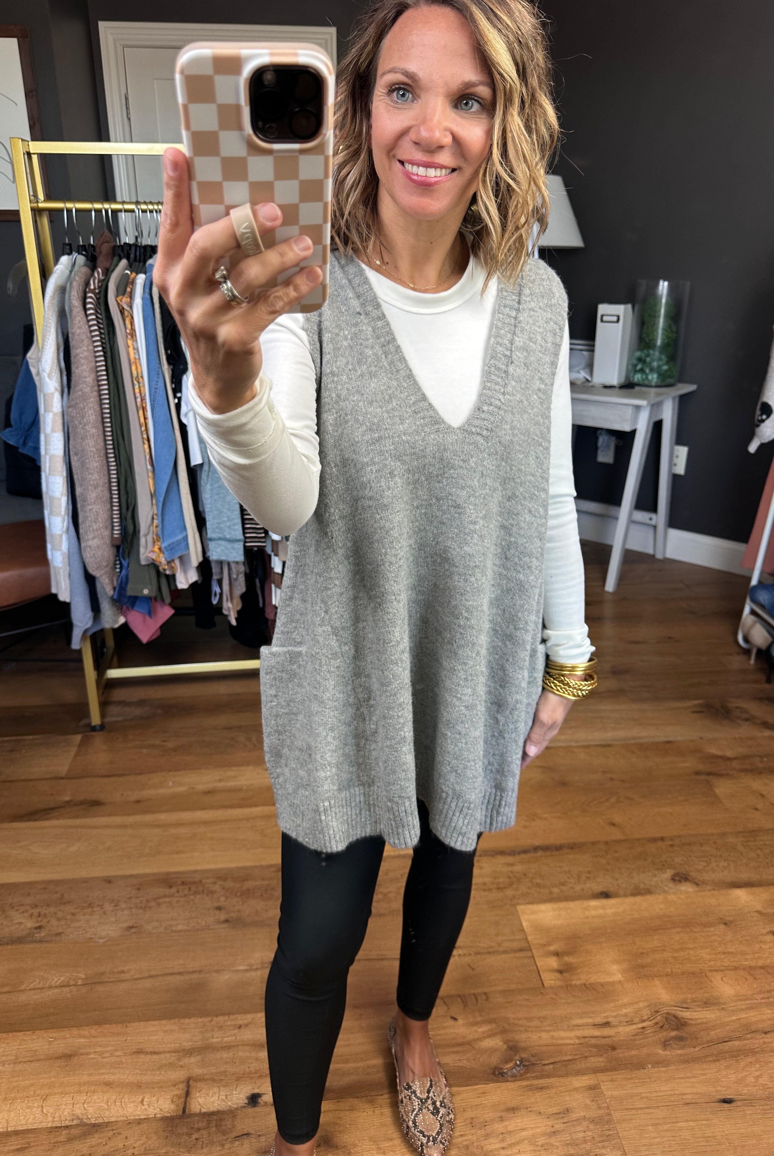 Learn To Love V-Neck Sweater Vest - Multiple Options-Vests-Be Cool-Anna Kaytes Boutique, Women's Fashion Boutique in Grinnell, Iowa