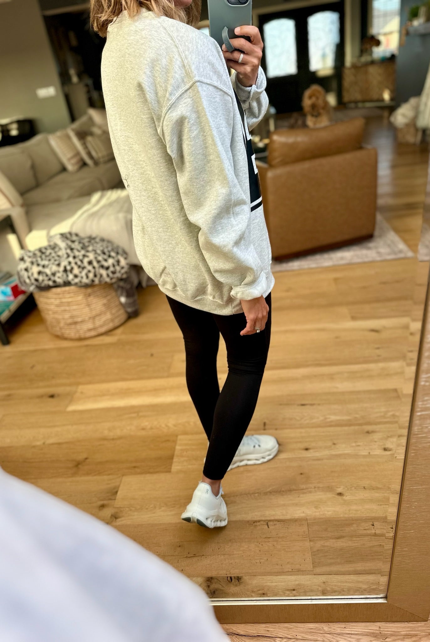 IA Crew Sweatshirt Cardi-Gildan-Anna Kaytes Boutique, Women's Fashion Boutique in Grinnell, Iowa