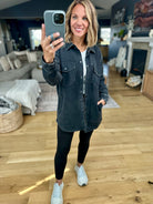 The Right Direction Pocket Shacket-Mono B-Anna Kaytes Boutique, Women's Fashion Boutique in Grinnell, Iowa