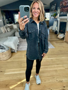 The Right Direction Pocket Shacket-Mono B-Anna Kaytes Boutique, Women's Fashion Boutique in Grinnell, Iowa