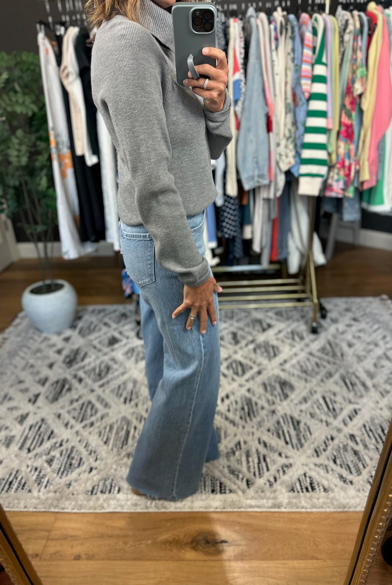 The Right Memory Turtle-Neck Sweater-Sweaters-Blu Ivy-Anna Kaytes Boutique, Women's Fashion Boutique in Grinnell, Iowa