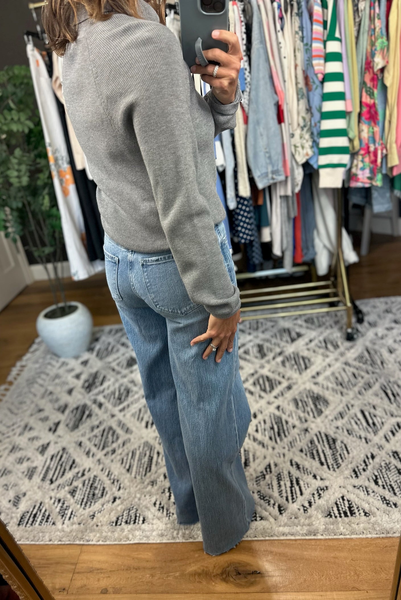 The Right Memory Turtle-Neck Sweater-Sweaters-Blu Ivy-Anna Kaytes Boutique, Women's Fashion Boutique in Grinnell, Iowa