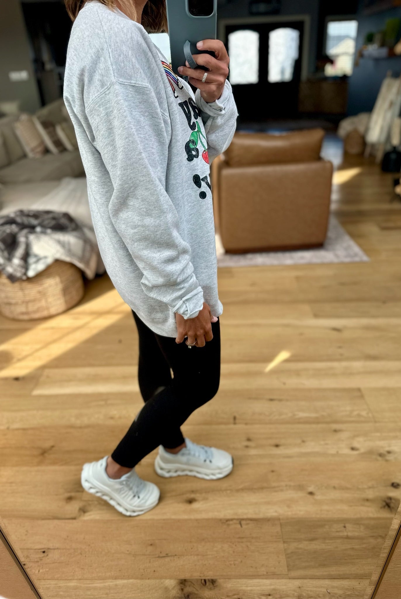 Good Day Crewneck Sweatshirt-sweaters-Etta & East-Anna Kaytes Boutique, Women's Fashion Boutique in Grinnell, Iowa