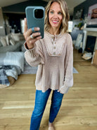 Reaching For Fall Ribbed Henley Sweater-ee:some-Anna Kaytes Boutique, Women's Fashion Boutique in Grinnell, Iowa