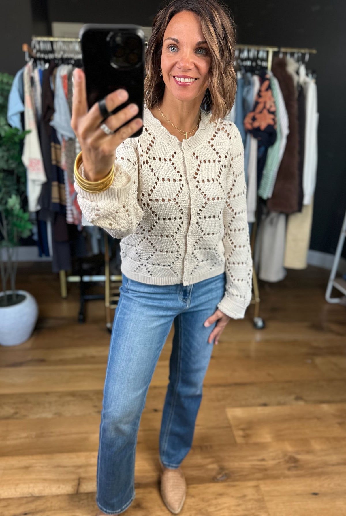 Z-Supply Rosalyn Sweater Cardigan-Sweaters-Z Supply-Anna Kaytes Boutique, Women's Fashion Boutique in Grinnell, Iowa