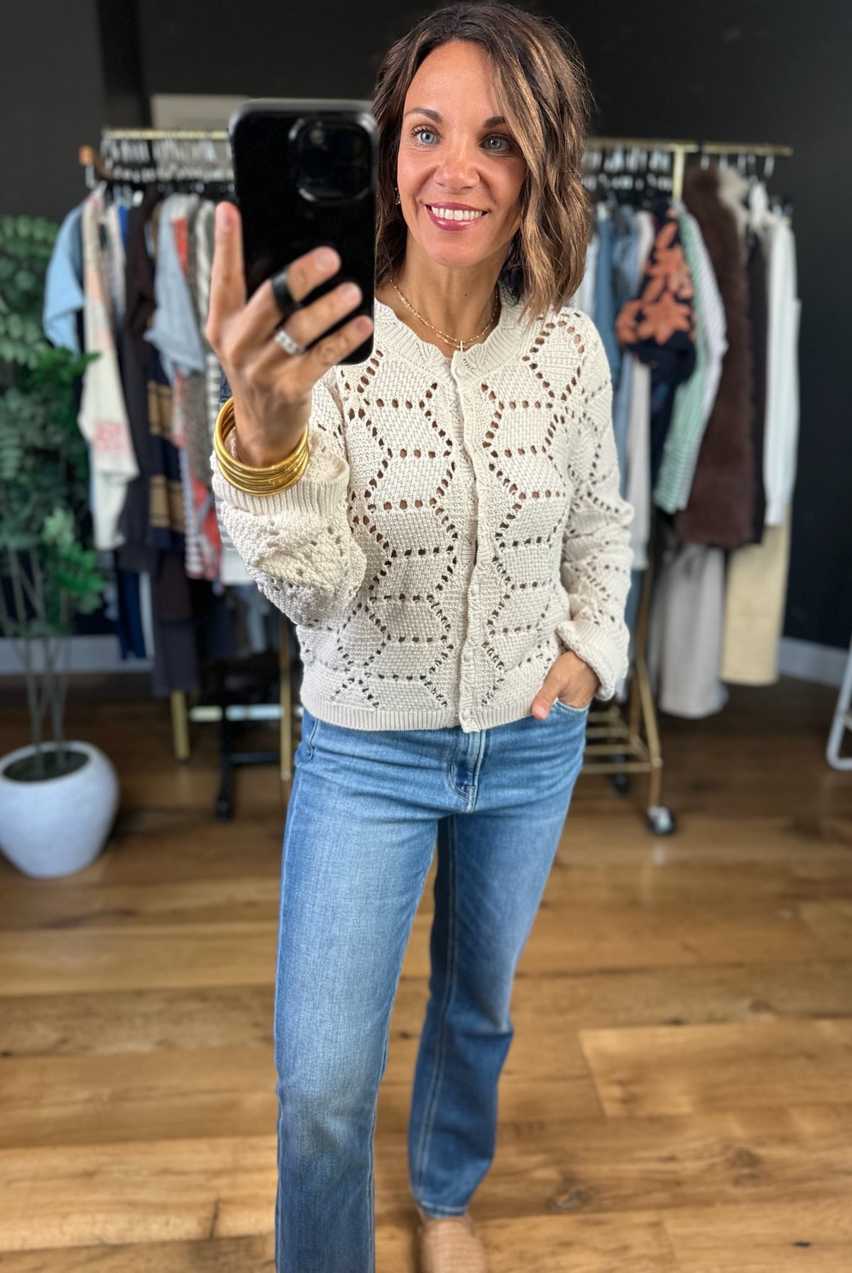 Z-Supply Rosalyn Sweater Cardigan-Sweaters-Z Supply-Anna Kaytes Boutique, Women's Fashion Boutique in Grinnell, Iowa