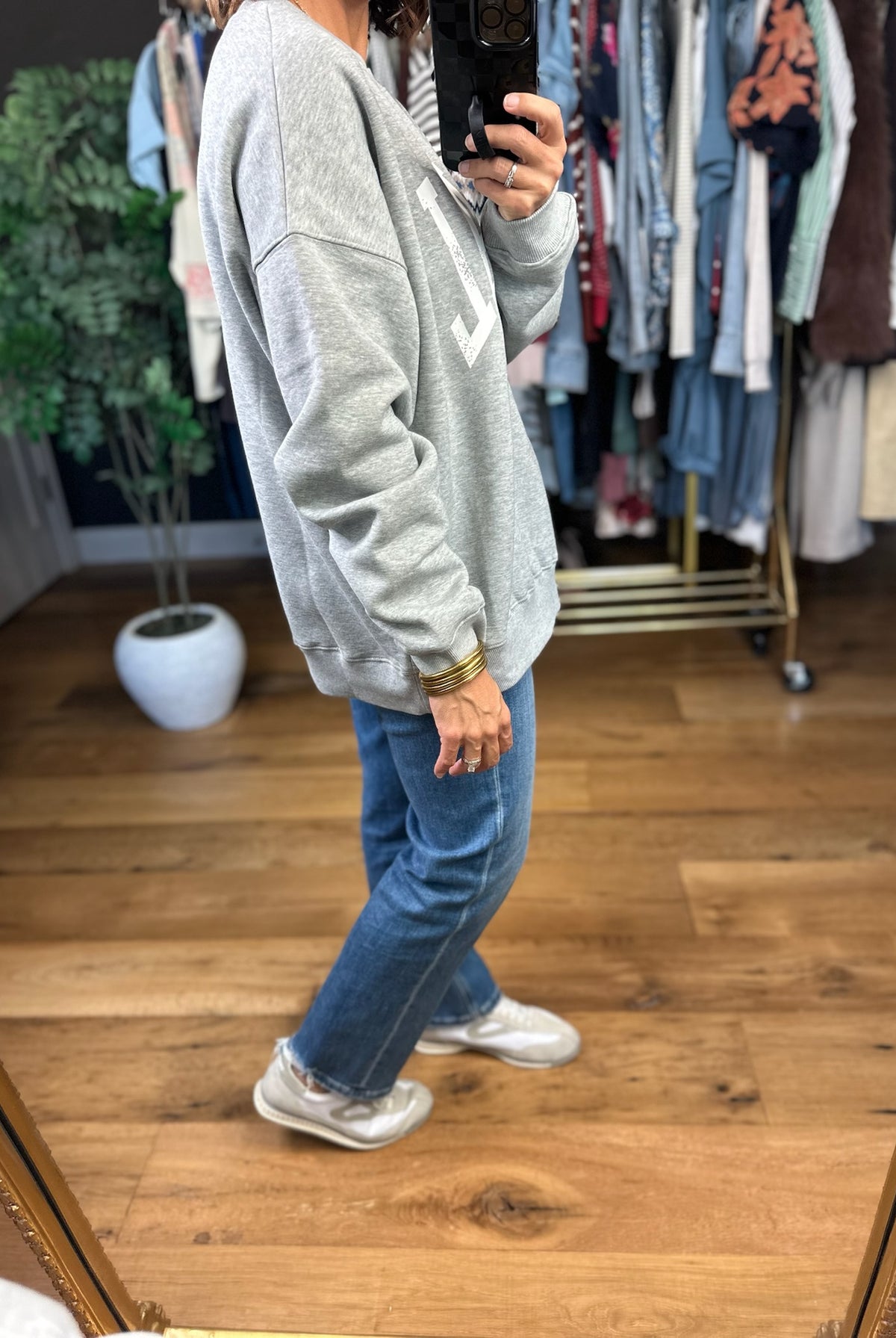 Local Crewneck Sweatshirt-Sweaters-Wishlist-Anna Kaytes Boutique, Women's Fashion Boutique in Grinnell, Iowa
