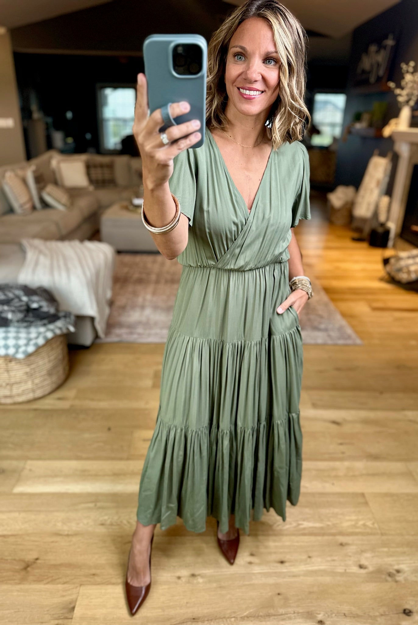 Mutual Feelings Tiered Dress-Wishlist-Anna Kaytes Boutique, Women's Fashion Boutique in Grinnell, Iowa