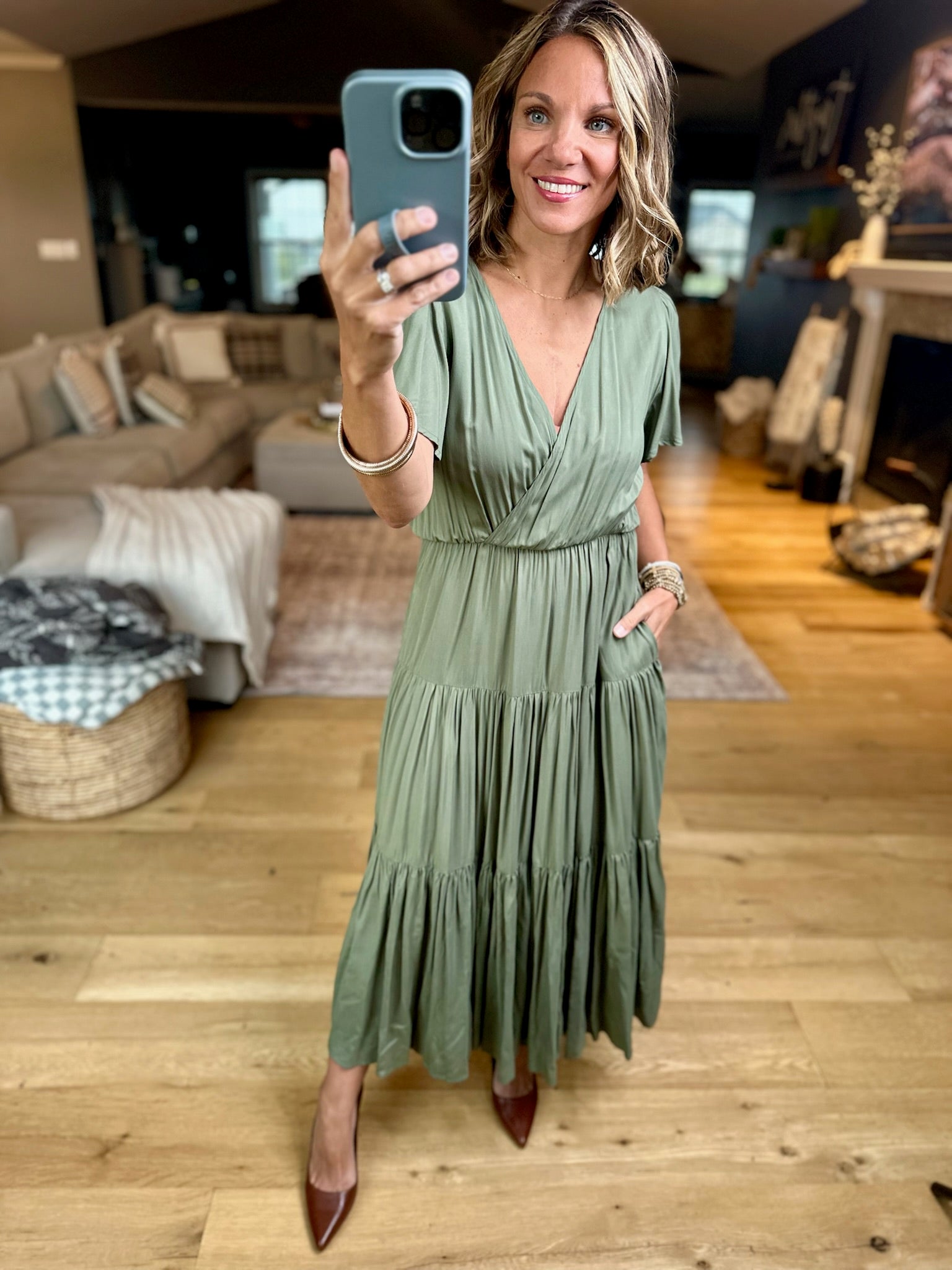 Mutual Feelings Tiered Dress-Wishlist-Anna Kaytes Boutique, Women's Fashion Boutique in Grinnell, Iowa