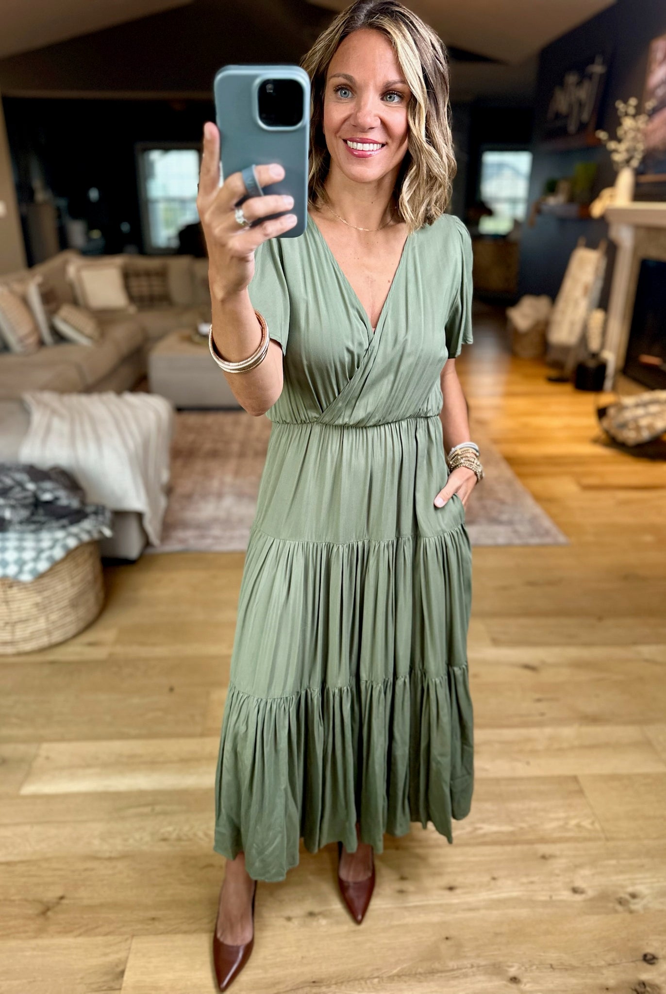 Mutual Feelings Tiered Dress-Wishlist-Anna Kaytes Boutique, Women's Fashion Boutique in Grinnell, Iowa