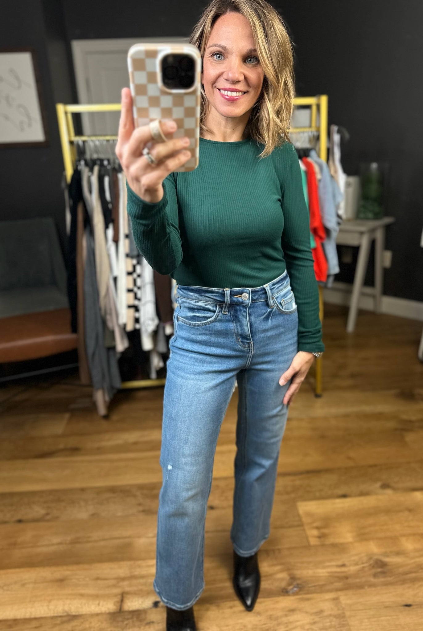 Hold You Close Long Sleeve Bodysuit - Multiple Options-She & Sky-Anna Kaytes Boutique, Women's Fashion Boutique in Grinnell, Iowa