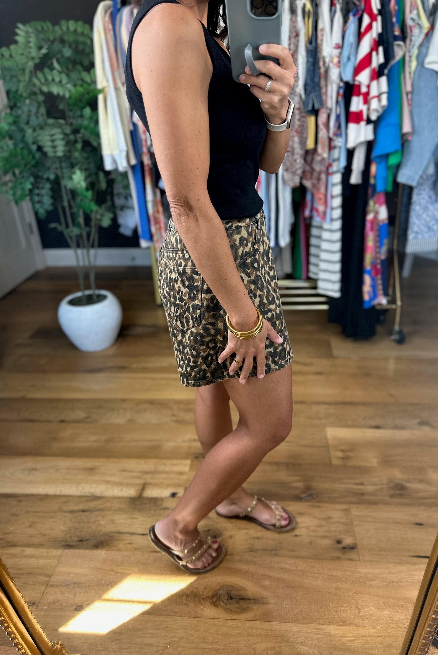 Wild Summer Leopard Print Shorts-Shorts-ee:some-Anna Kaytes Boutique, Women's Fashion Boutique in Grinnell, Iowa