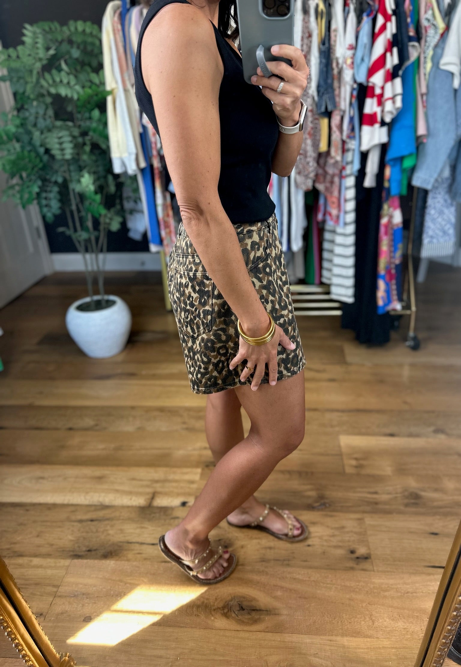 Wild Summer Leopard Print Shorts-Shorts-ee:some-Anna Kaytes Boutique, Women's Fashion Boutique in Grinnell, Iowa