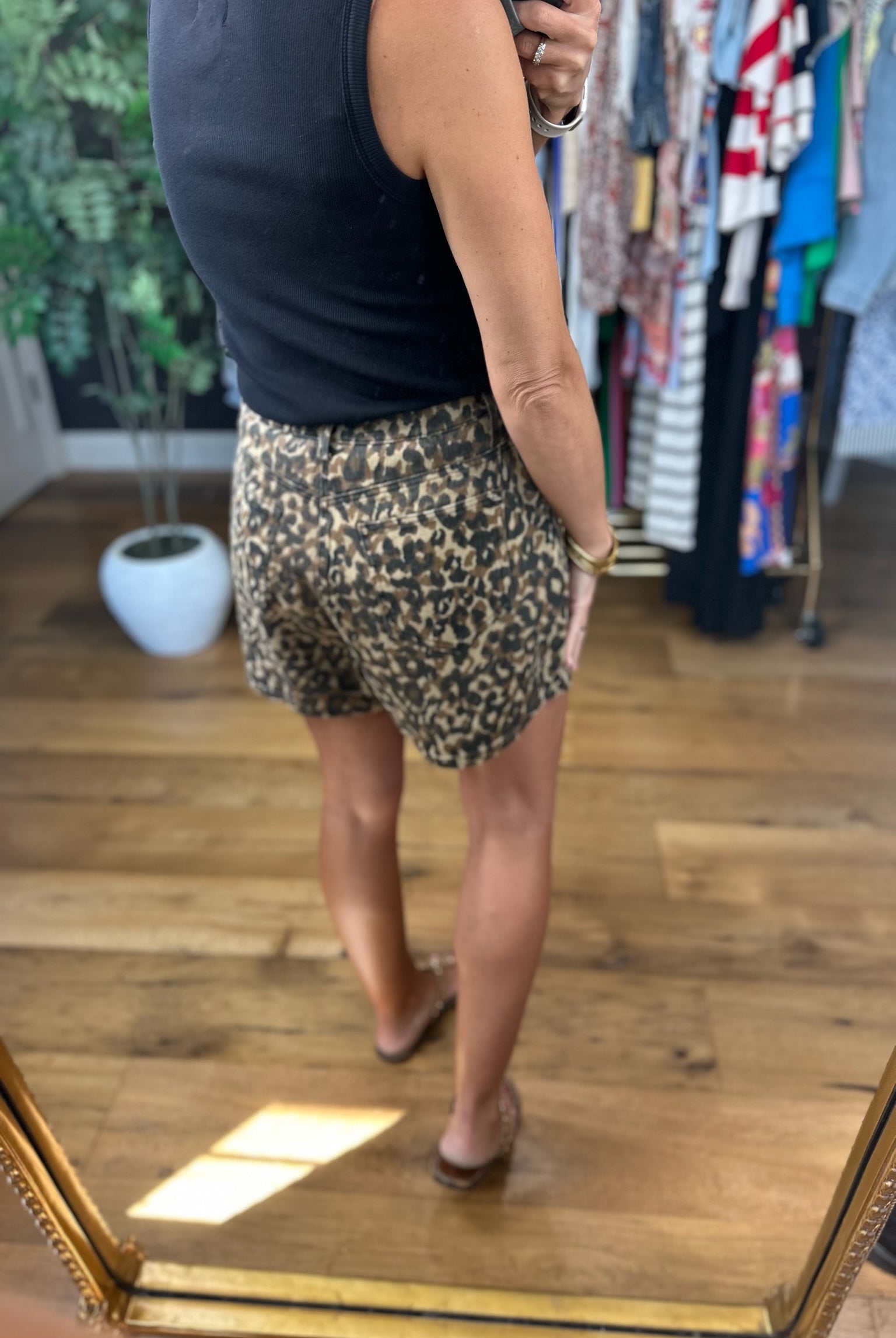 Wild Summer Leopard Print Shorts-Shorts-ee:some-Anna Kaytes Boutique, Women's Fashion Boutique in Grinnell, Iowa