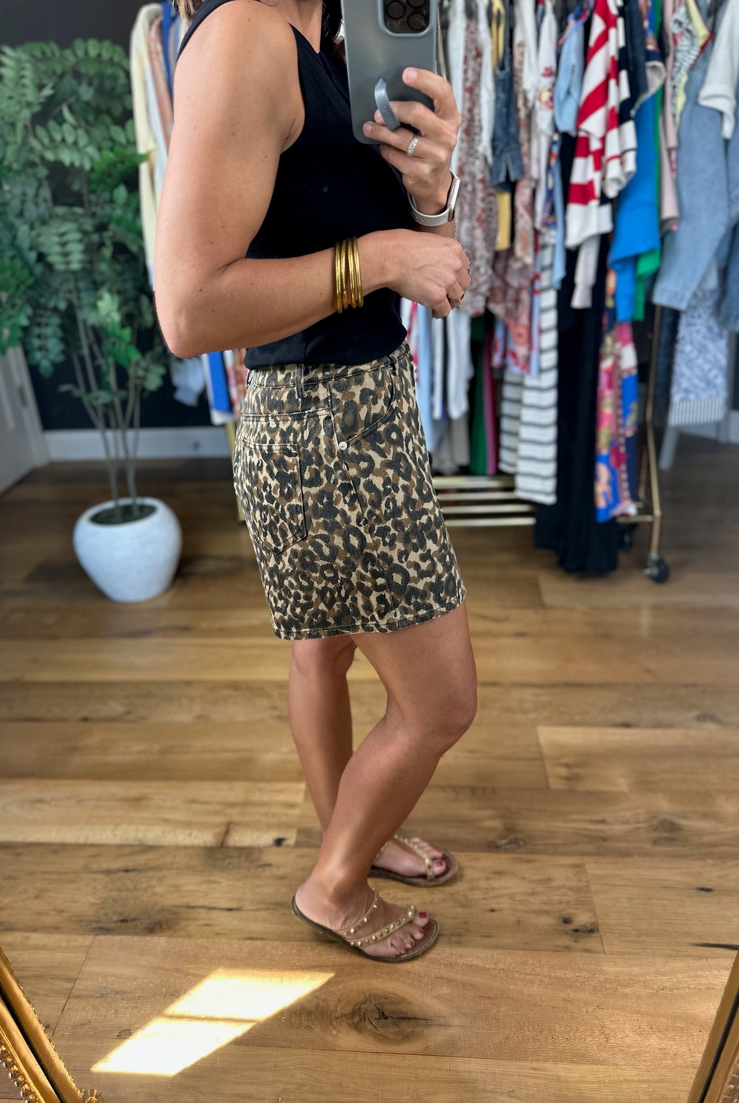 Wild Summer Leopard Print Shorts-Shorts-ee:some-Anna Kaytes Boutique, Women's Fashion Boutique in Grinnell, Iowa