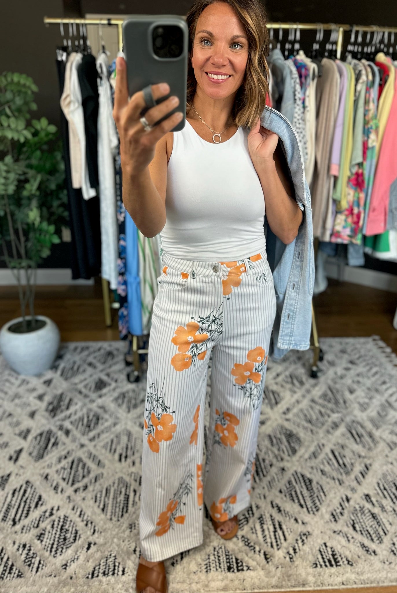 The Mod Muse Wide Leg Pant-Pants-Entro-Anna Kaytes Boutique, Women's Fashion Boutique in Grinnell, Iowa