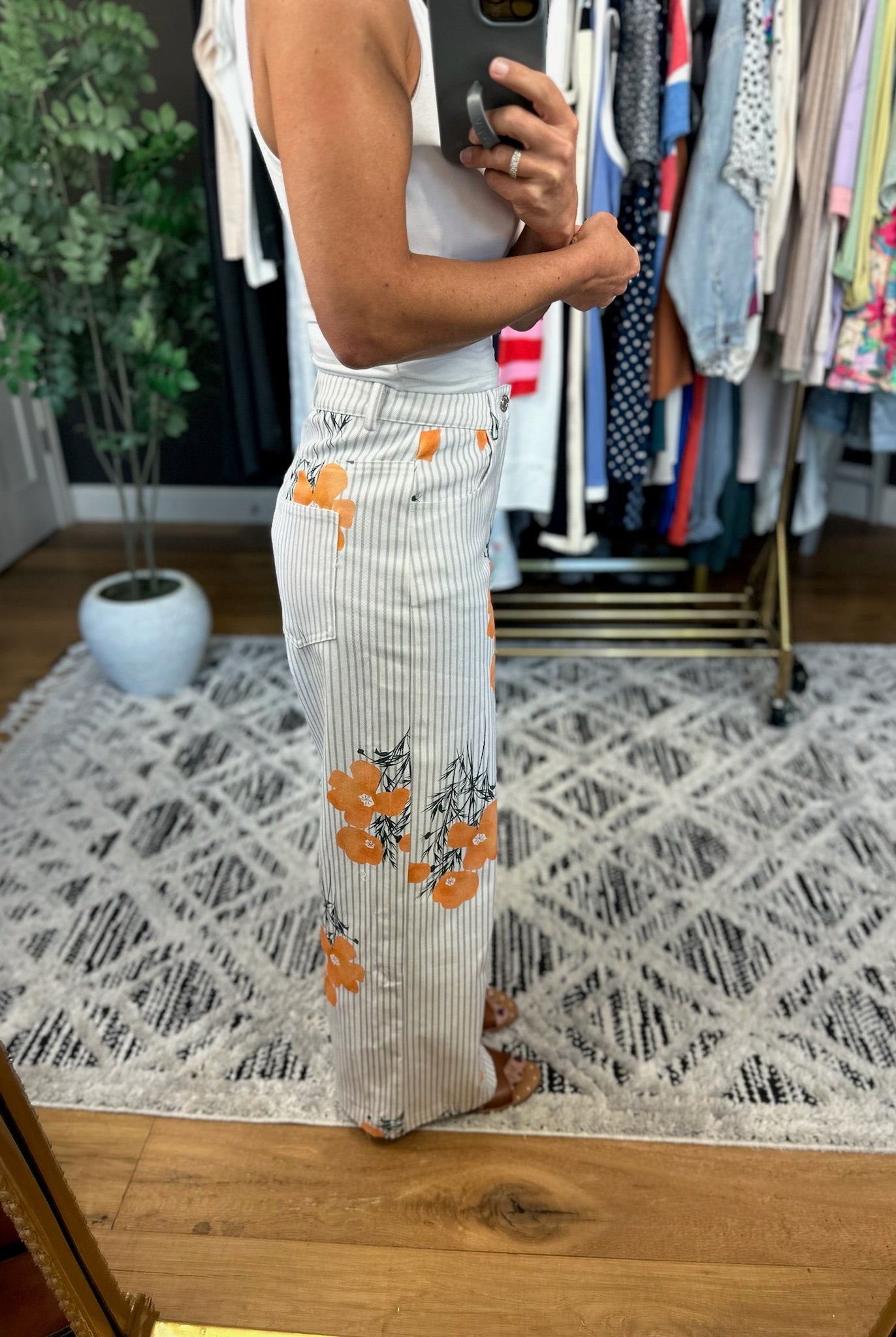 The Mod Muse Wide Leg Pant-Pants-Entro-Anna Kaytes Boutique, Women's Fashion Boutique in Grinnell, Iowa