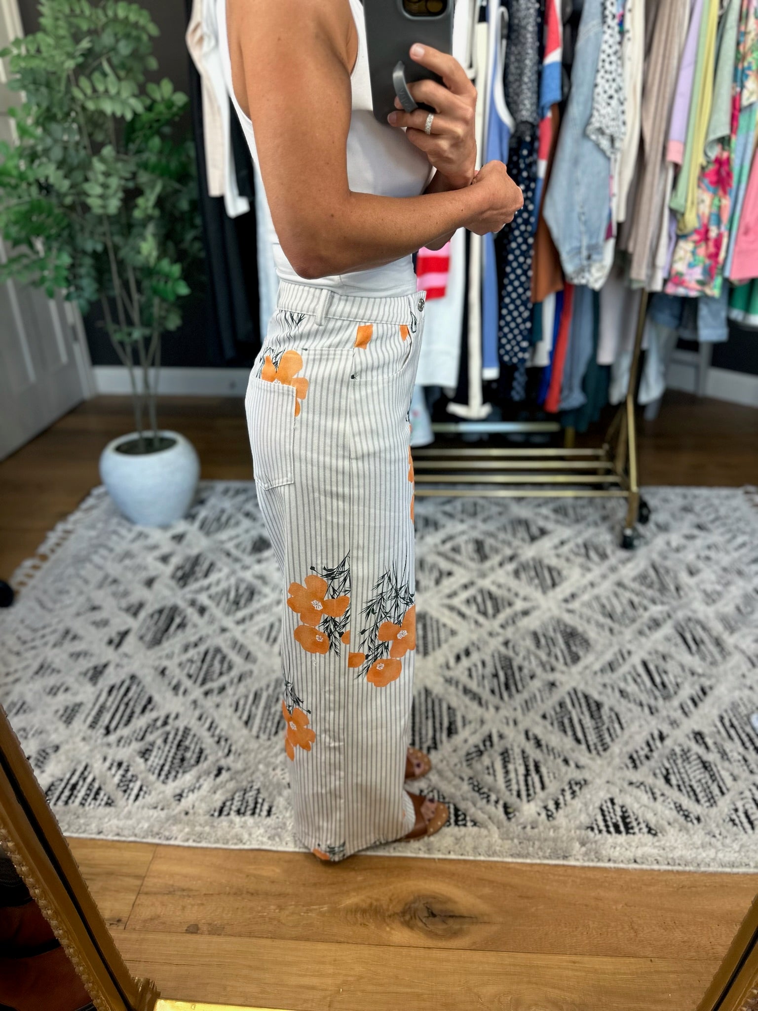 The Mod Muse Wide Leg Pant-Pants-Entro-Anna Kaytes Boutique, Women's Fashion Boutique in Grinnell, Iowa