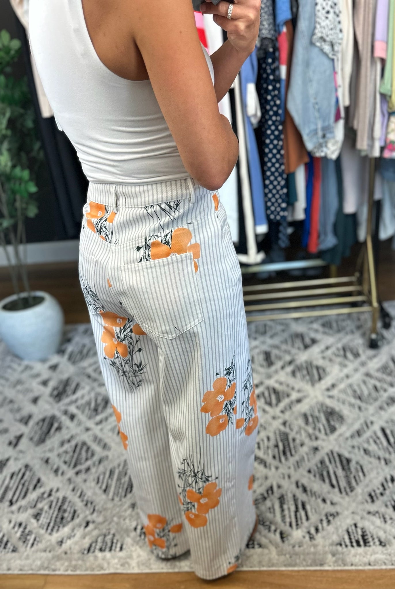The Mod Muse Wide Leg Pant-Pants-Entro-Anna Kaytes Boutique, Women's Fashion Boutique in Grinnell, Iowa