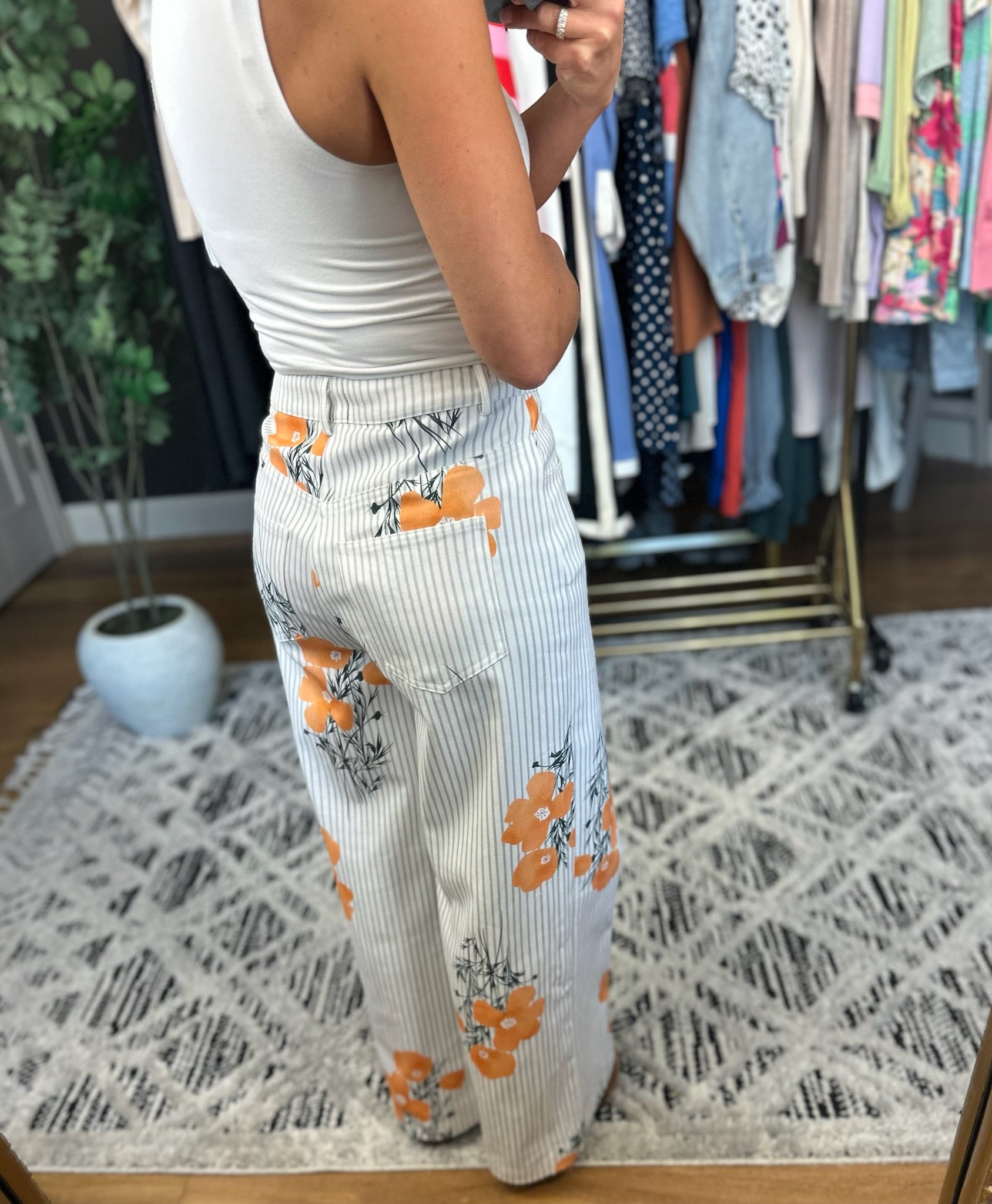 The Mod Muse Wide Leg Pant-Pants-Entro-Anna Kaytes Boutique, Women's Fashion Boutique in Grinnell, Iowa