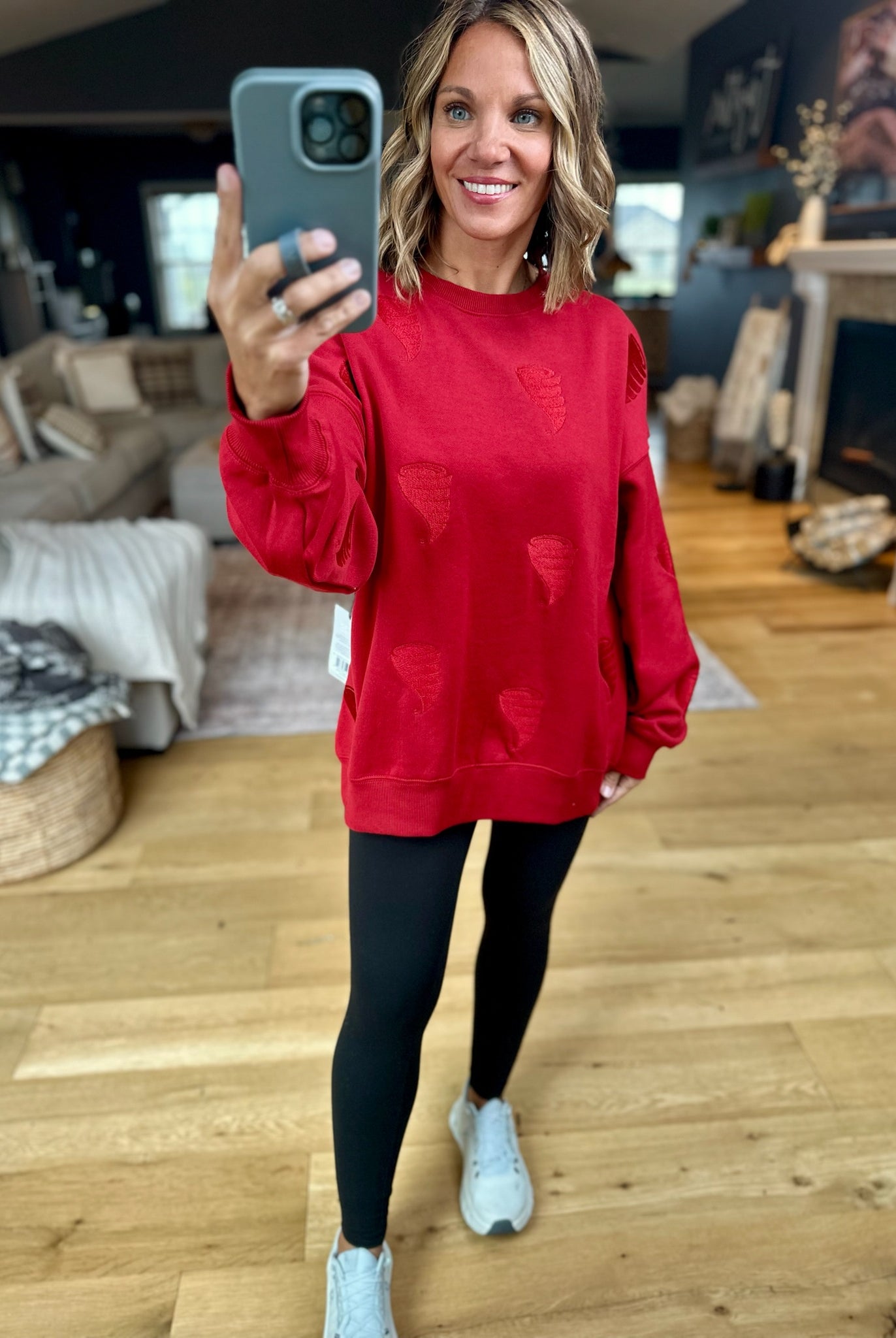 ISU Cyclone Crewneck-Gameday Social-Anna Kaytes Boutique, Women's Fashion Boutique in Grinnell, Iowa