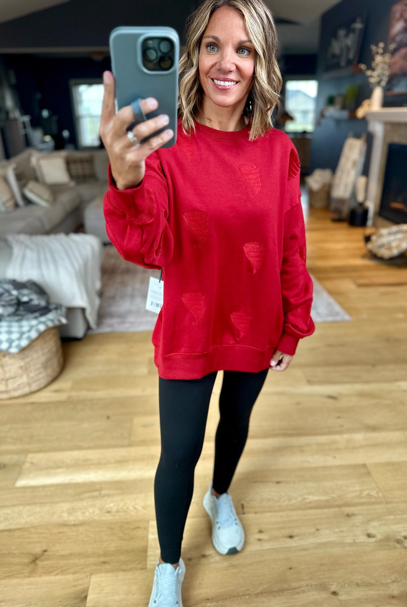 ISU Cyclone Crewneck-Gameday Social-Anna Kaytes Boutique, Women's Fashion Boutique in Grinnell, Iowa