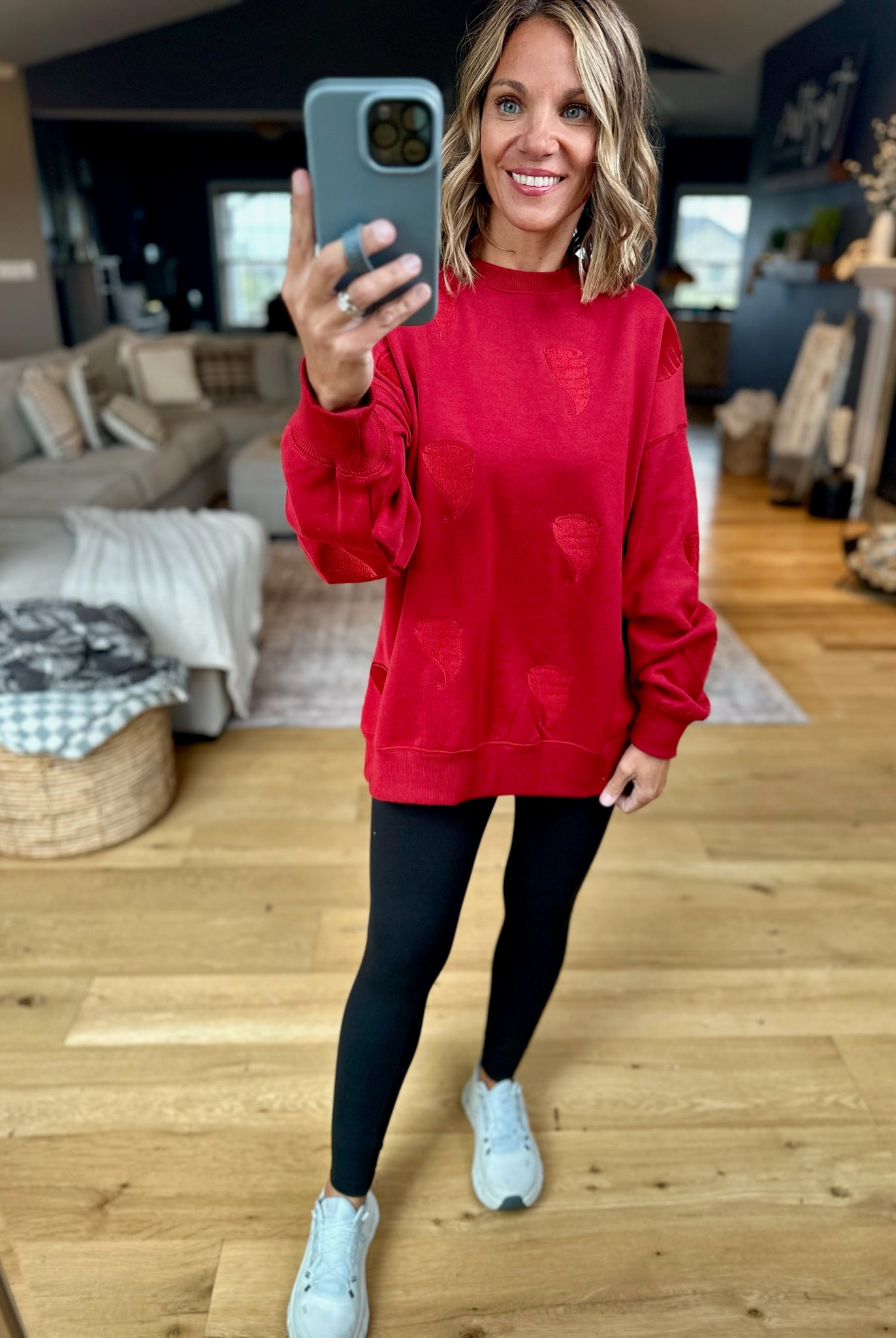 ISU Cyclone Crewneck-Gameday Social-Anna Kaytes Boutique, Women's Fashion Boutique in Grinnell, Iowa
