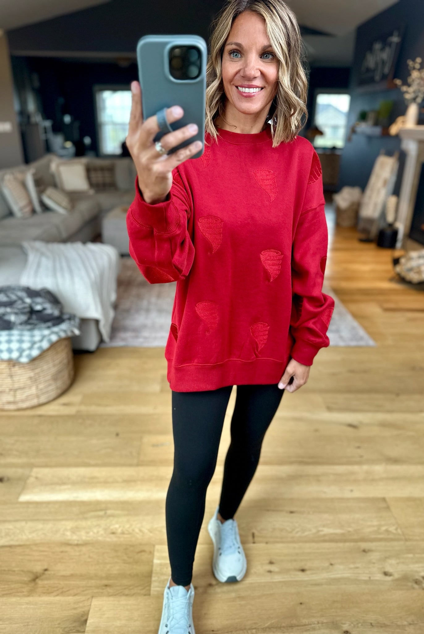 ISU Cyclone Crewneck-Gameday Social-Anna Kaytes Boutique, Women's Fashion Boutique in Grinnell, Iowa