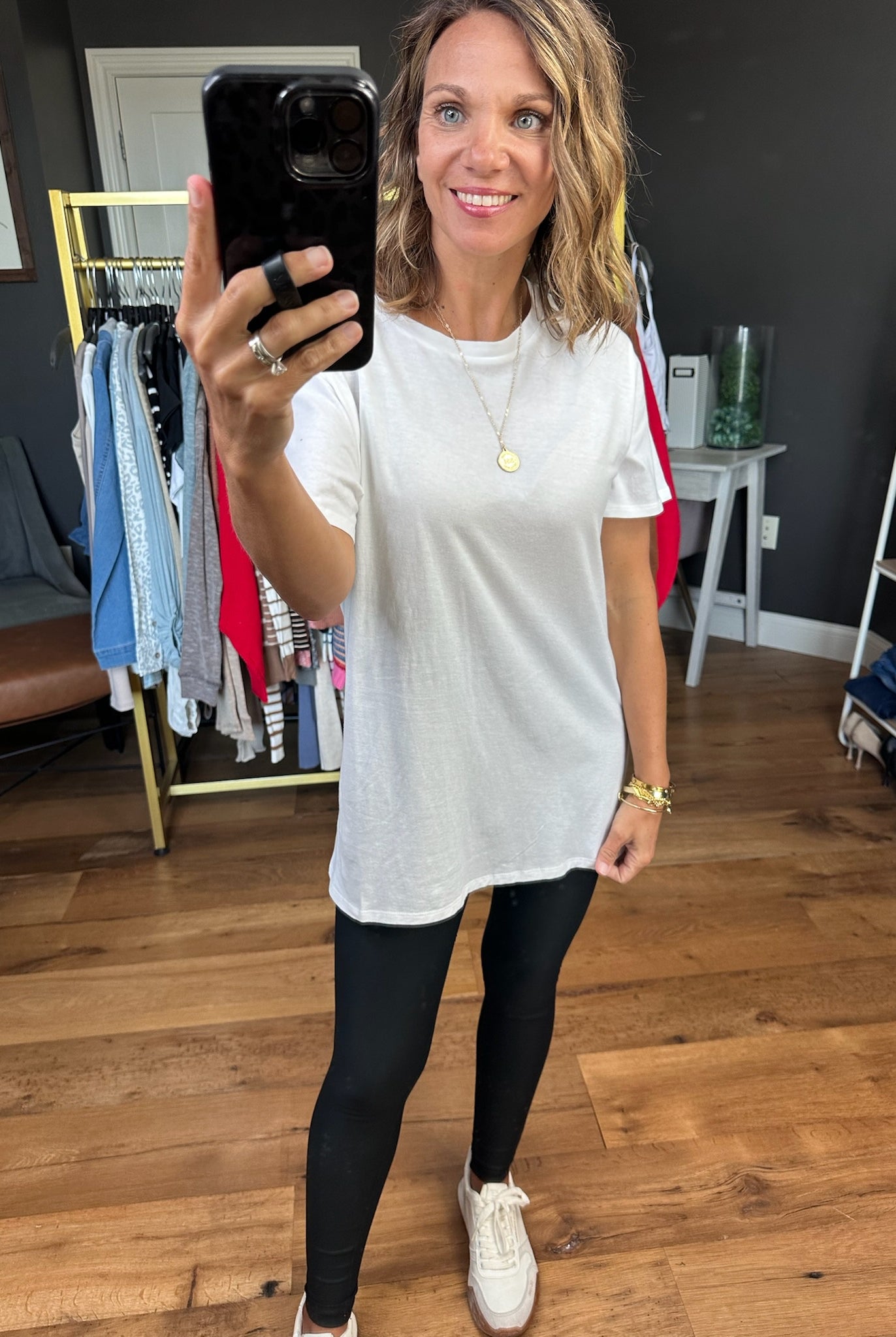 The Jessa Crew Tee - Multiple Options-Zenana-Anna Kaytes Boutique, Women's Fashion Boutique in Grinnell, Iowa