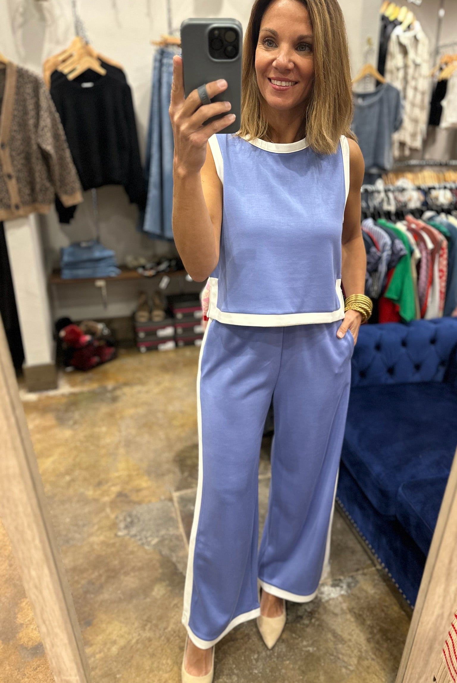 On The Way Two-Piece Set-Two Piece Set-Entro-Anna Kaytes Boutique, Women's Fashion Boutique in Grinnell, Iowa