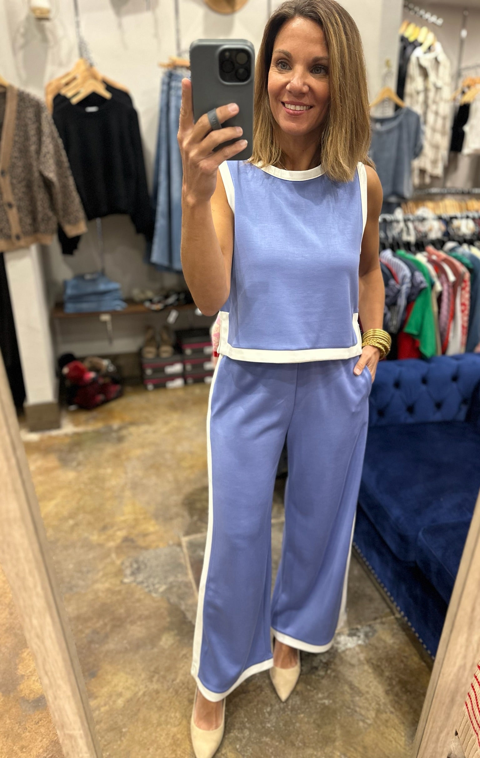 On The Way Two-Piece Set-Two Piece Set-Entro-Anna Kaytes Boutique, Women's Fashion Boutique in Grinnell, Iowa