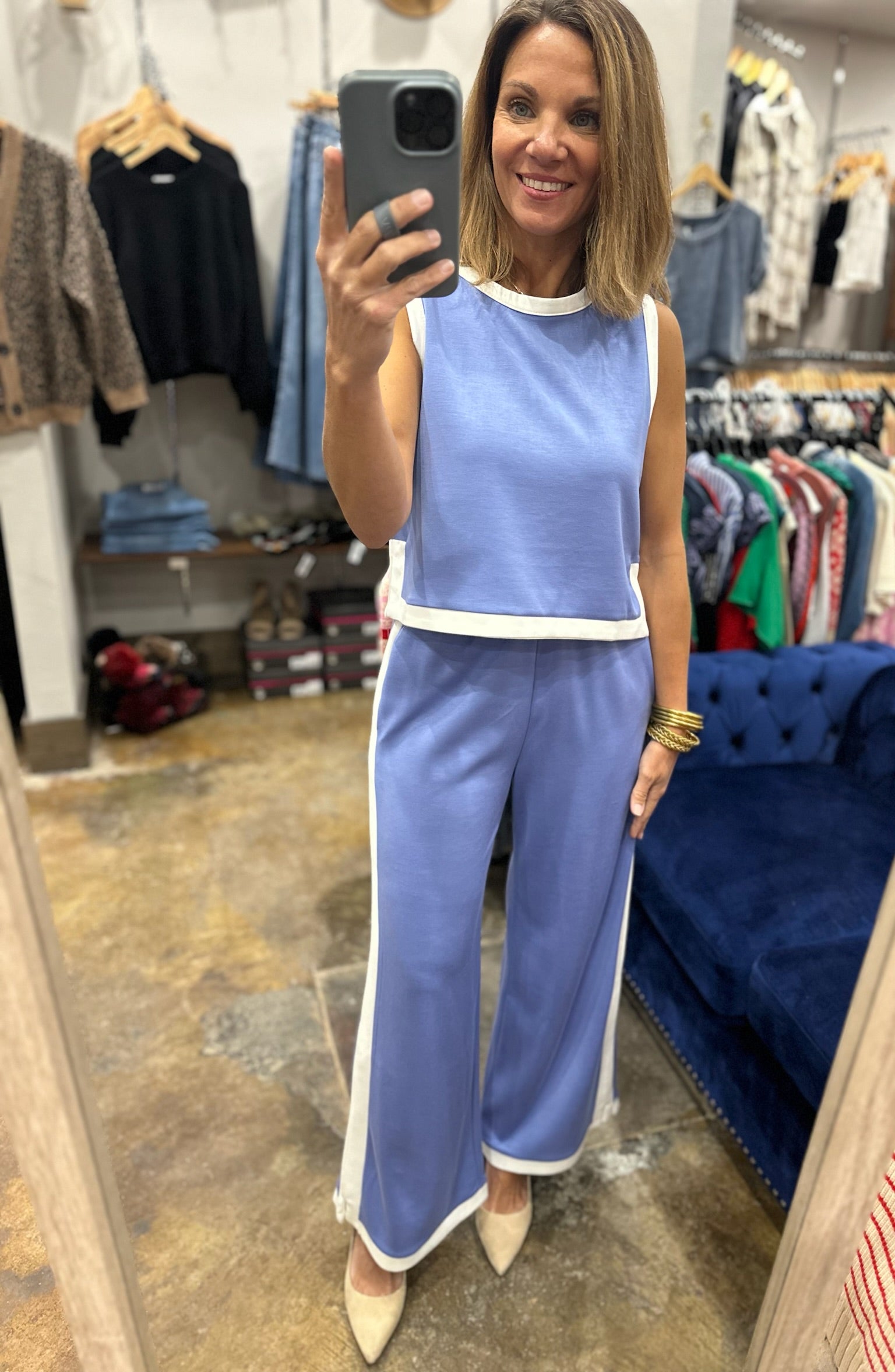 On The Way Two-Piece Set-Two Piece Set-Entro-Anna Kaytes Boutique, Women's Fashion Boutique in Grinnell, Iowa